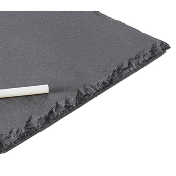 Slate Serving Board With Chalk 12"x8" Sophia Grace Home Cheese Platter - Picture 5 of 5